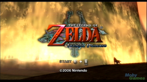 Twilight Princess Title Screen TP Title Screen