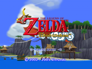 The Wind Water Title Screen WW Title Screen